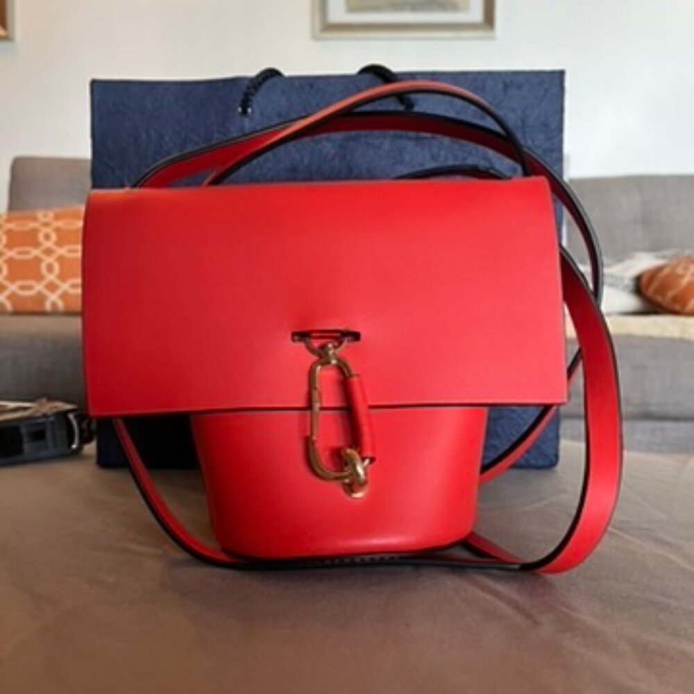 Zac Posen Cranberry Belay Mini Crossbody
